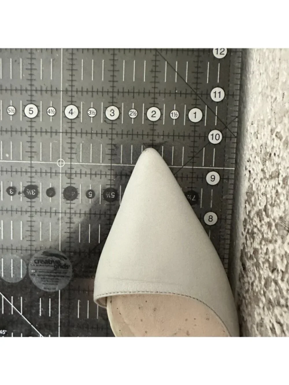 Sophia Webster Women Size EU 37.5 US 7 Light Grey Orange Polkadot Pump Shoes